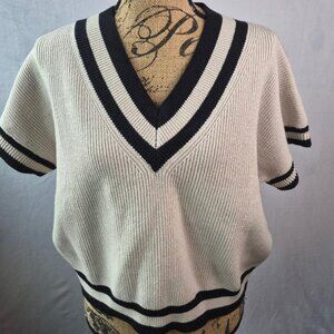 NWT EVOLUTION BY CYRUS Blaze Short Sleeve Sweater XL